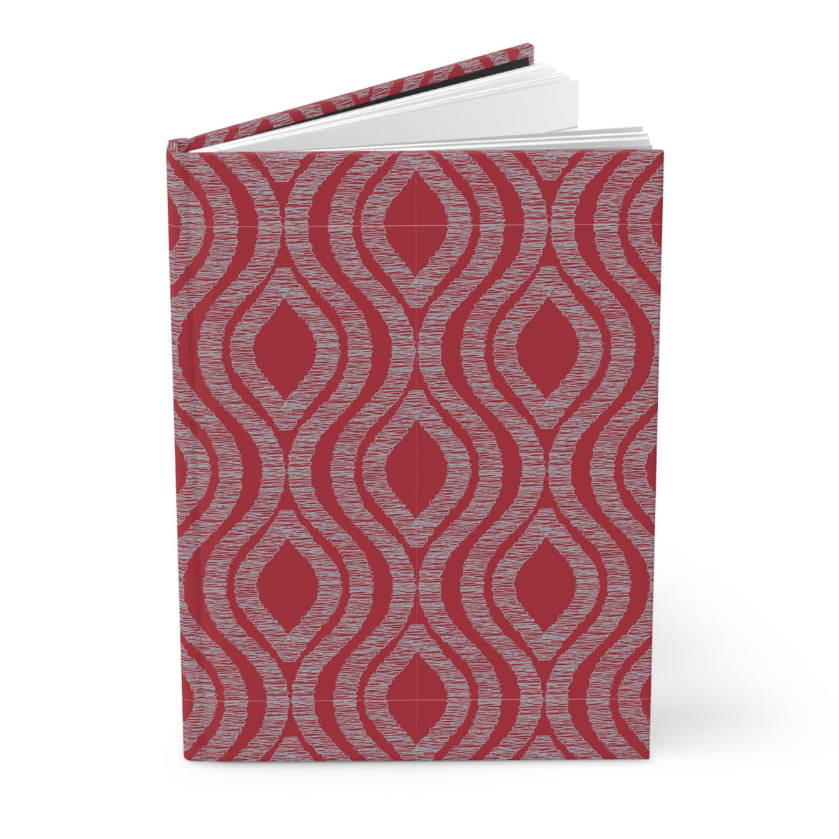 Journal | Red & Gray | Ogee