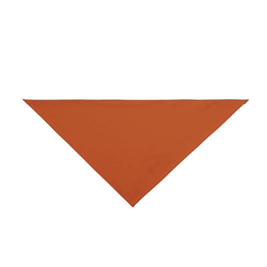 Pet Bandana | Dark Orange & White | Dark