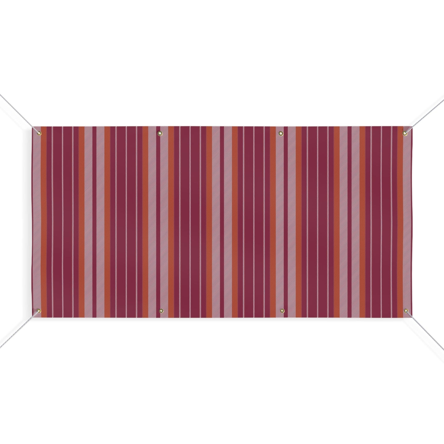 Banner | Maroon & Orange | Stripe
