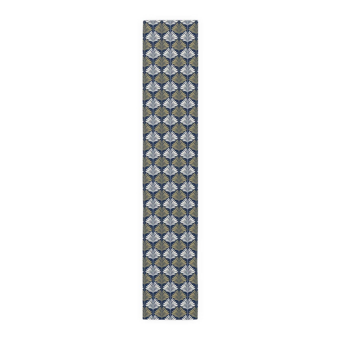 Table Runner | Blue & Gold | Deco