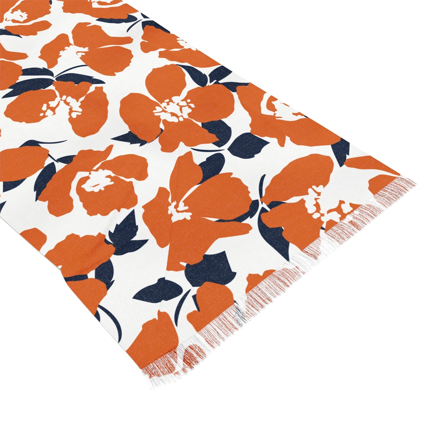 Scarf | Orange & Blue | Poppy