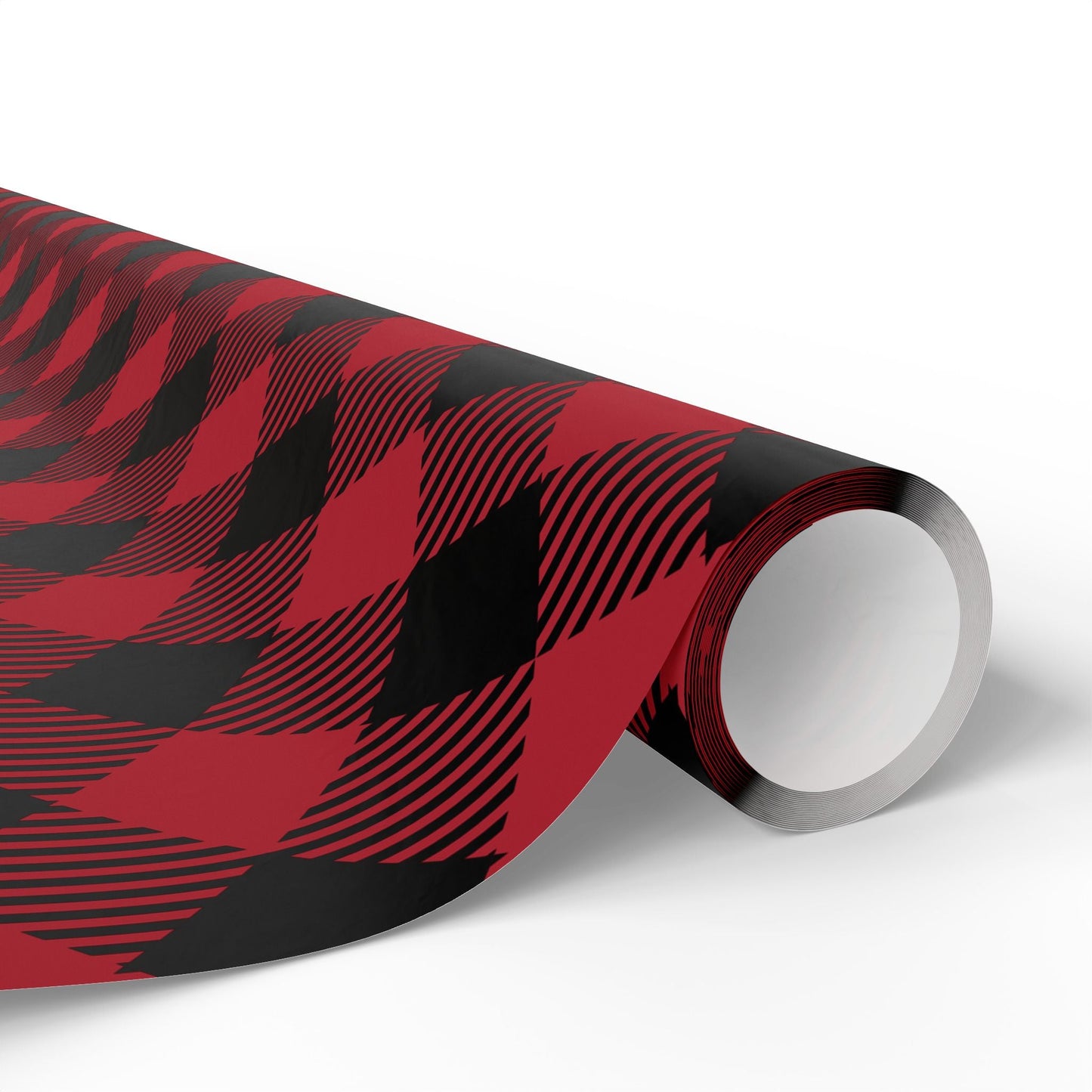 Gift Wrap | Red & Black | Gingham