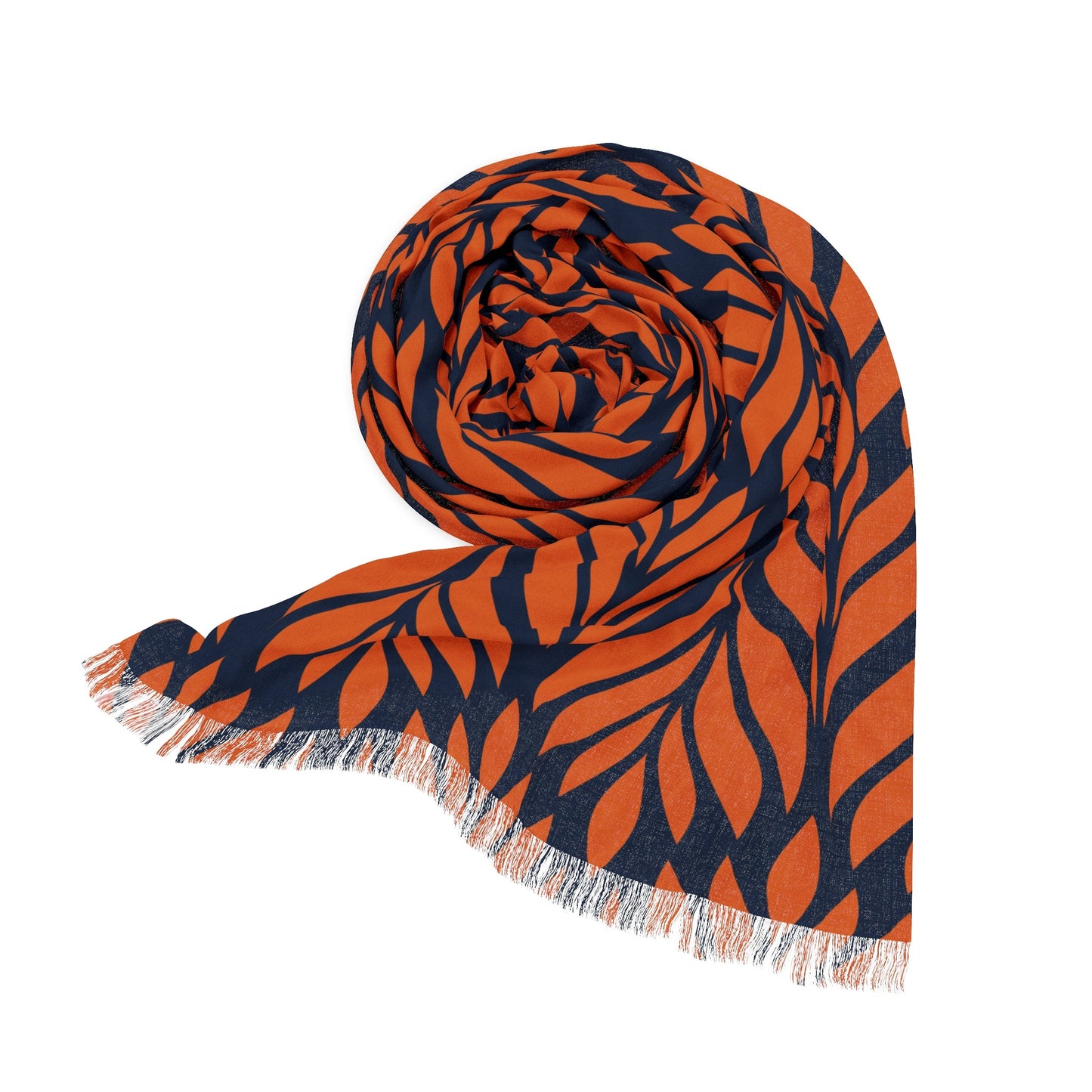Scarf | Orange & Blue | Palm