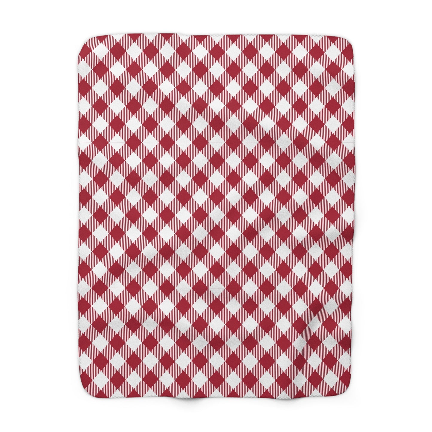 Sherpa Blanket | Bloomington, Indiana | Gingham