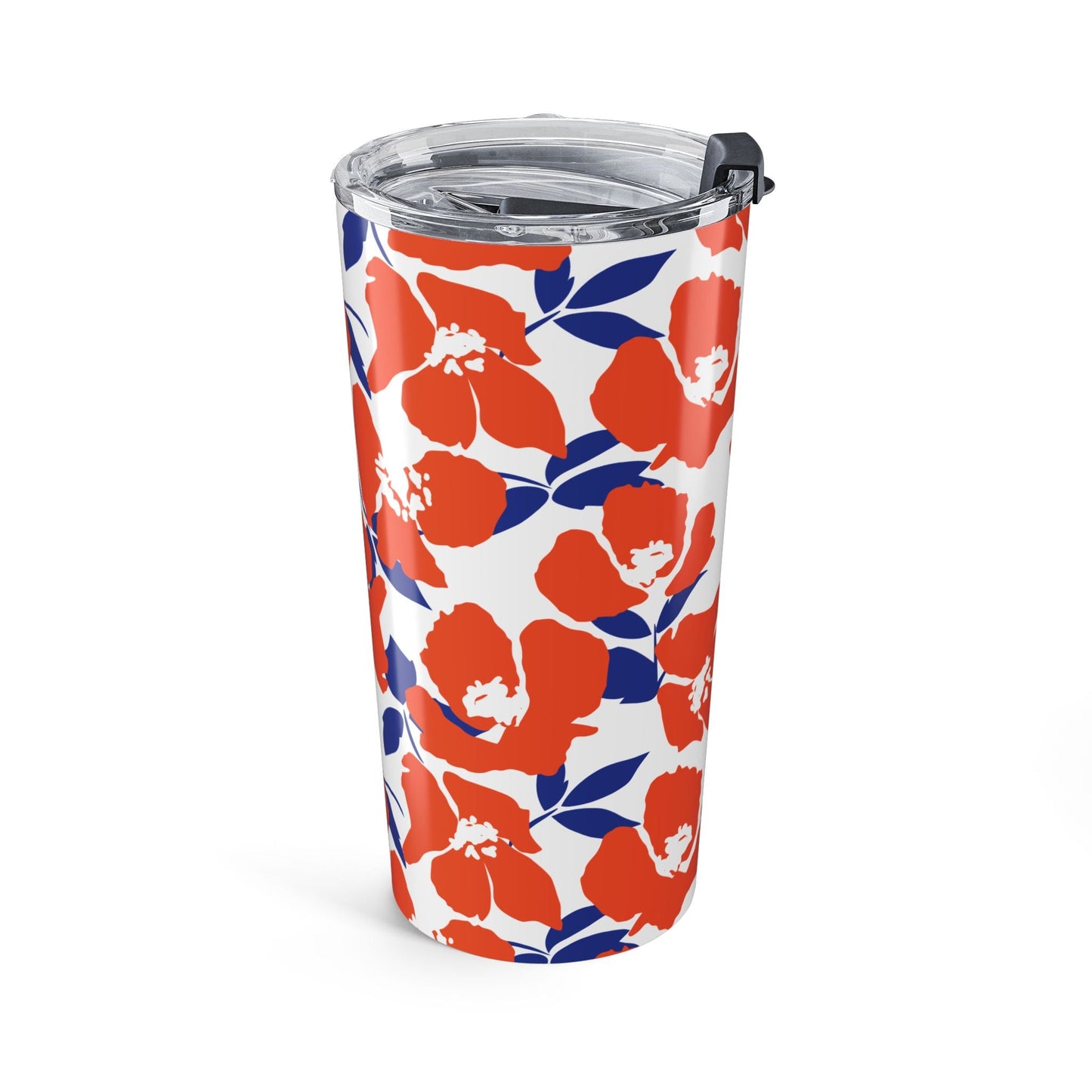 Tumbler | Bright Blue & Orange | Poppy