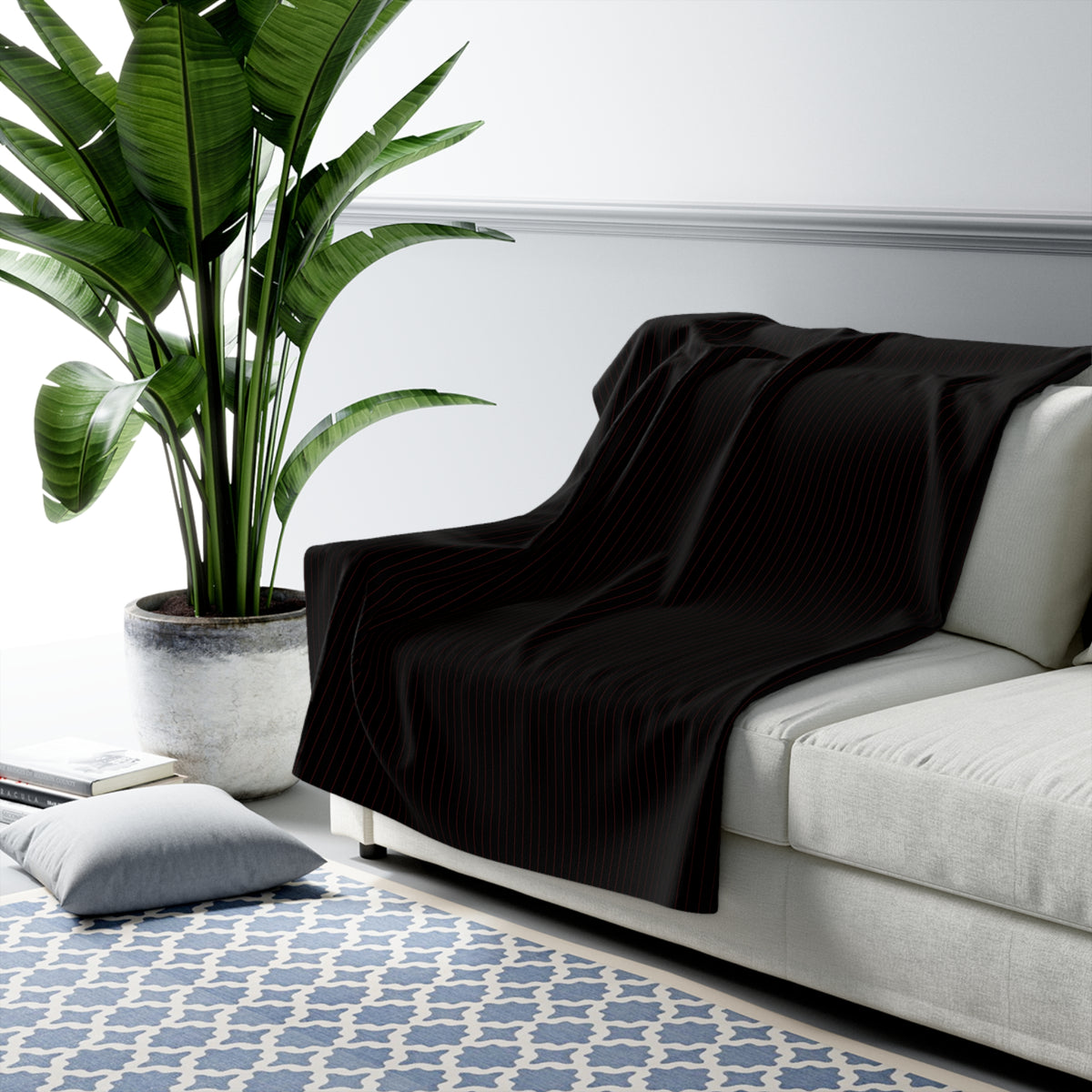 Sherpa Blanket | Salt Lake City, Utah | Pinstripe