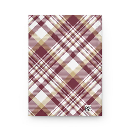 Journal | Maroon & Gold | Tartan