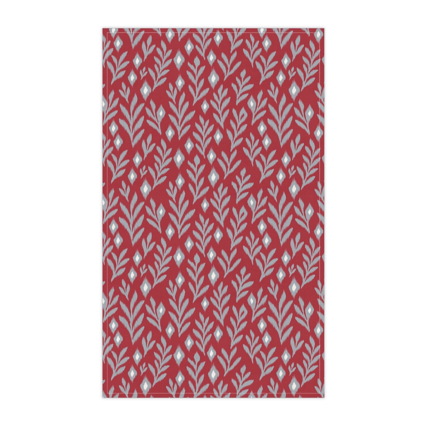Tea Towels | Red & Gray | Laurel