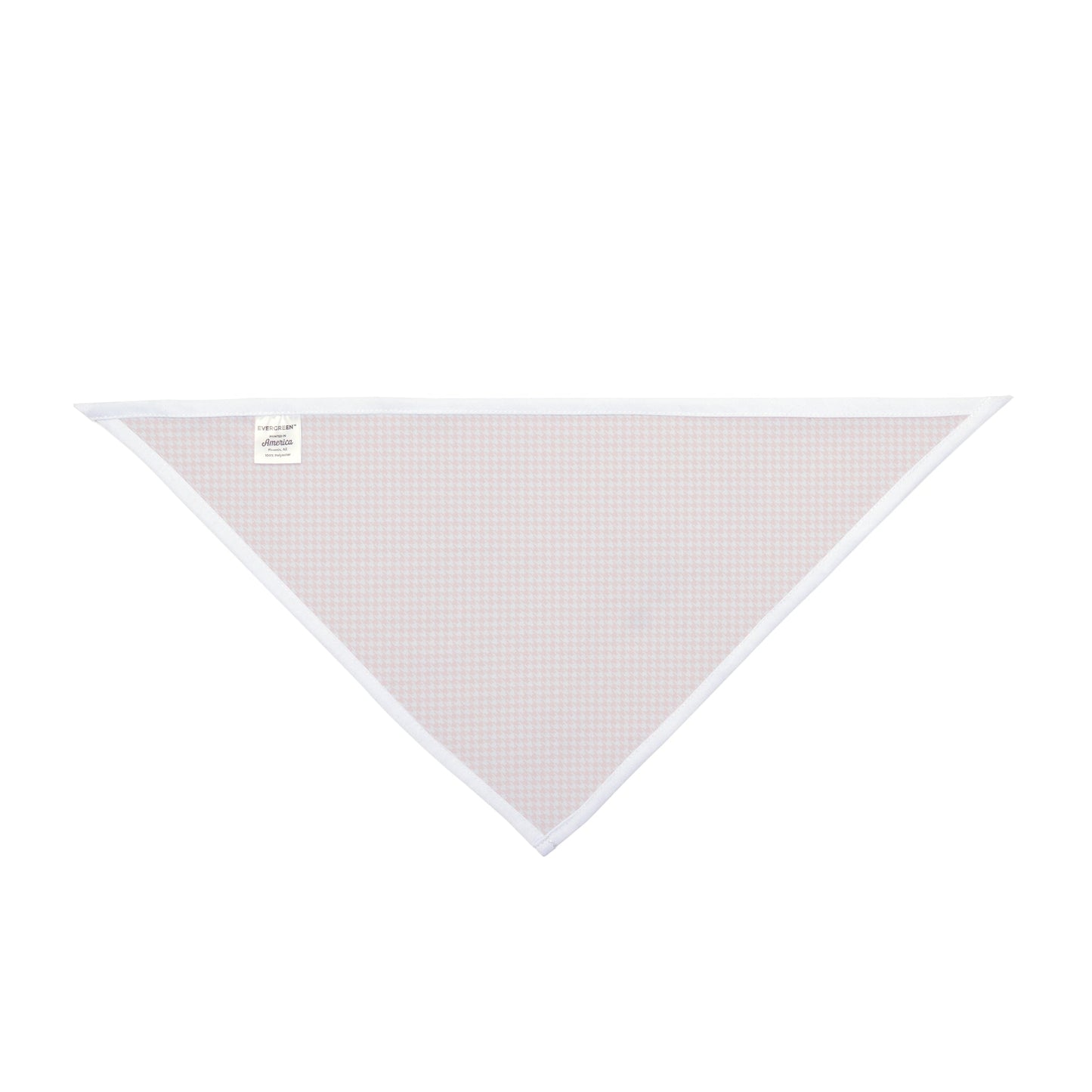 Pet Bandana | Red & Gray | Houndstooth
