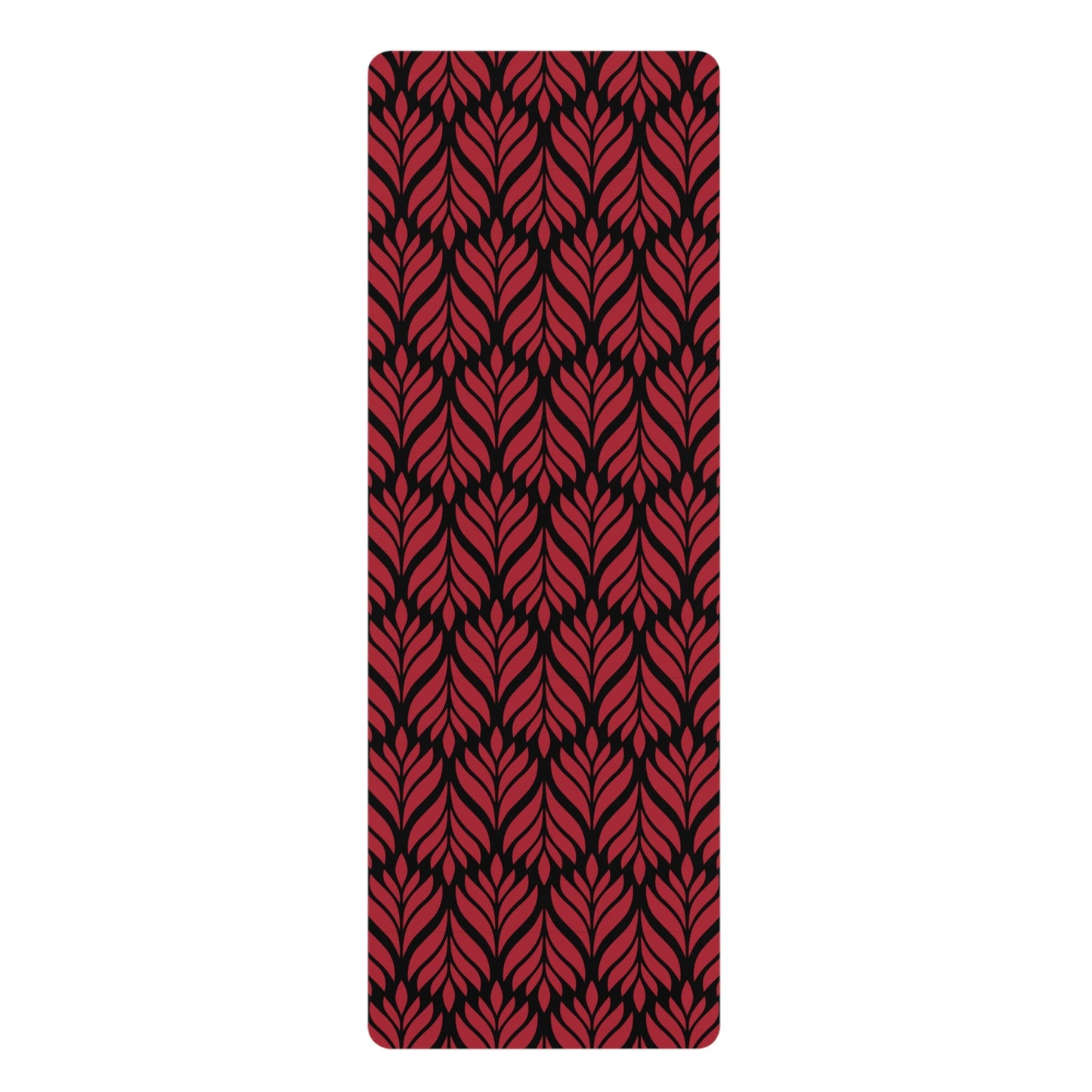 Yoga Mat | Red & Black | Palm