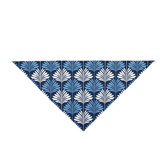 Pet Bandana | Light Blue & White | Deco
