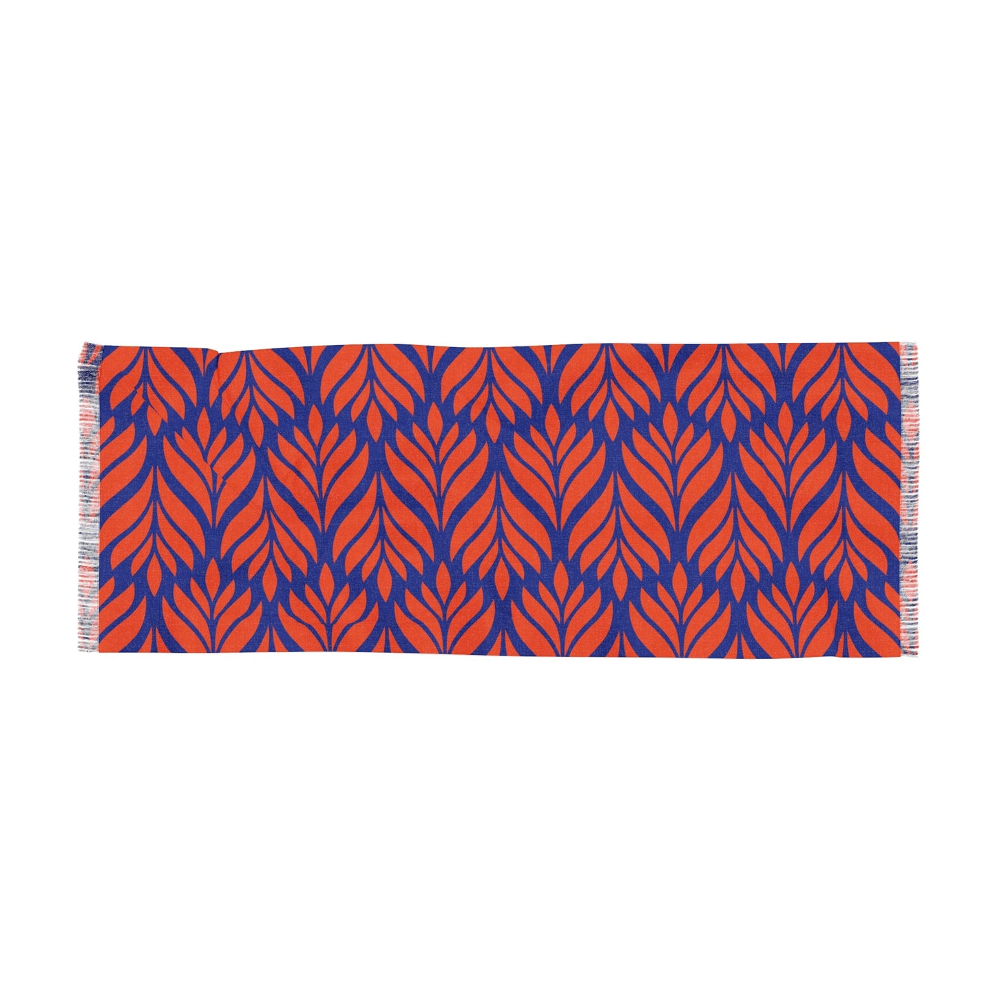 Scarf | Bright Blue & Orange | Palm