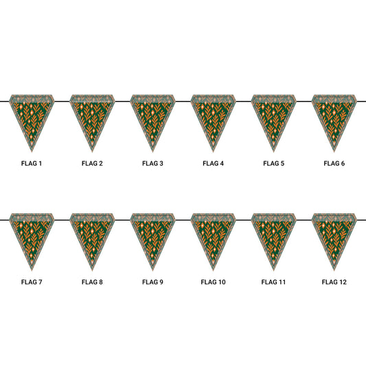 Flag Garland | Miami, Florida | Laurel