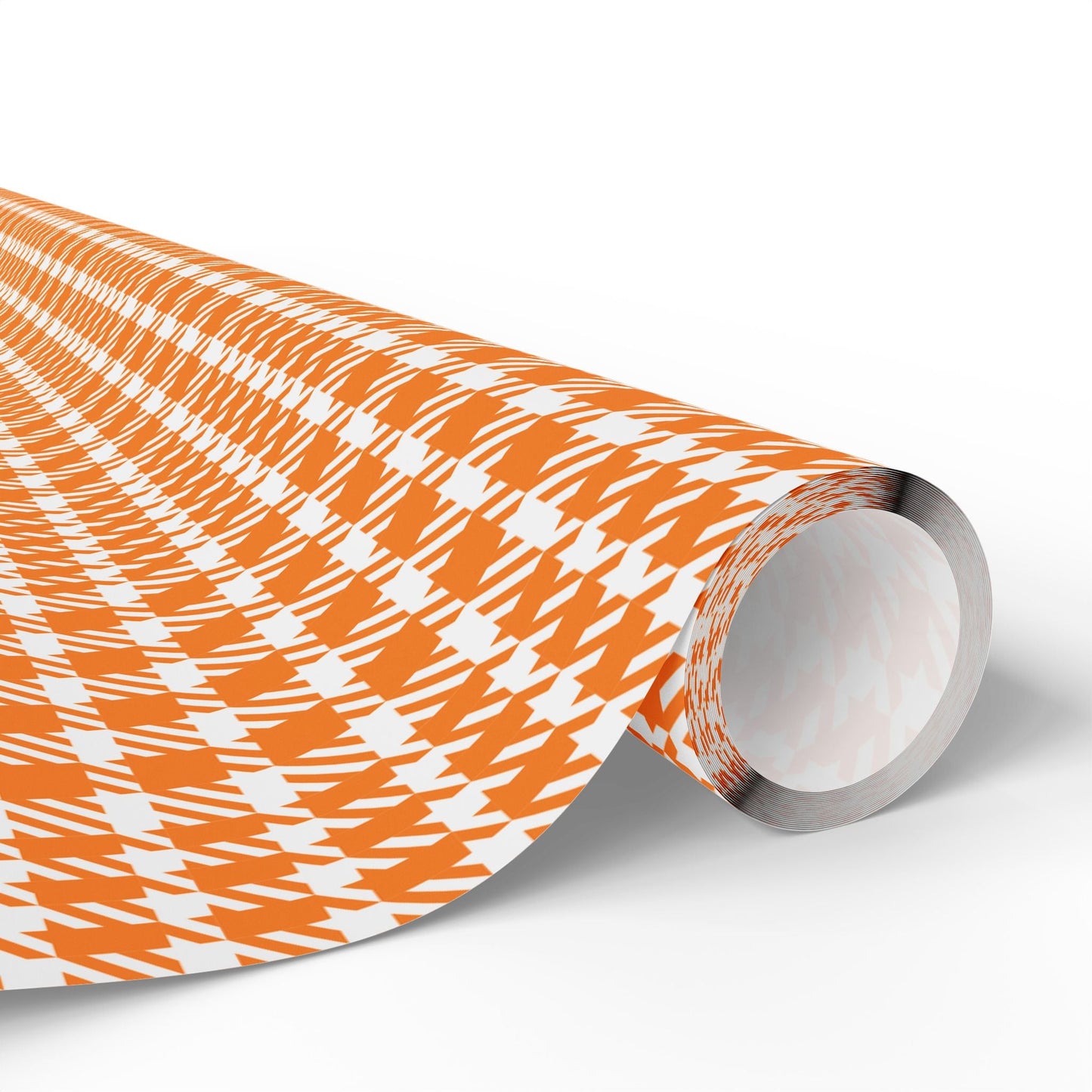 Gift Wrap | Orange & White | Tweed