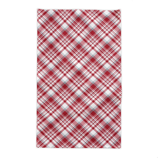 Tablecloth | Red & Gray | Tartan
