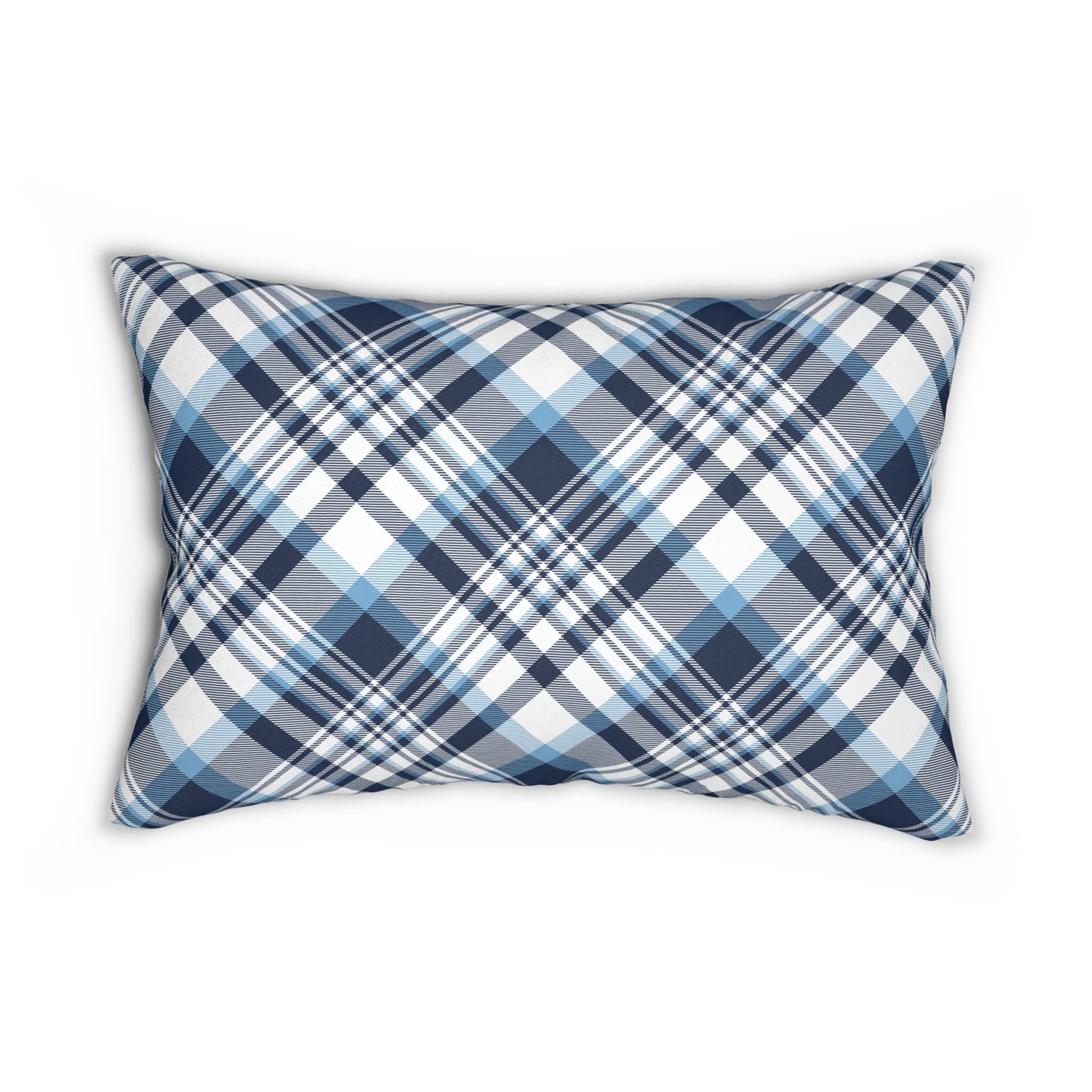 Pillow | Light Blue & White | Tartan