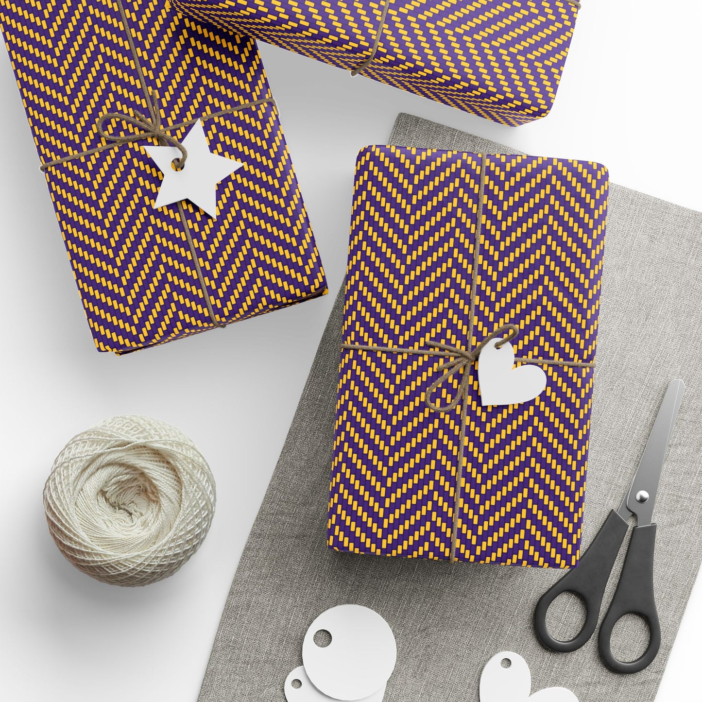 Gift Wrap | Baton Rouge, Louisiana | Herringbone