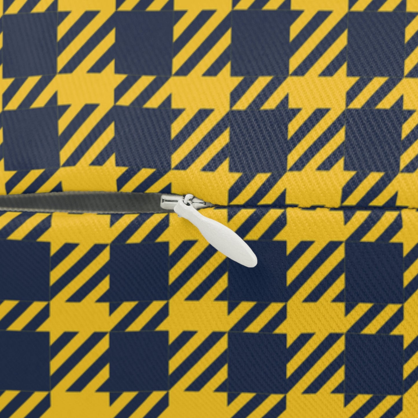 Pillow | Yellow & Blue | Tweed