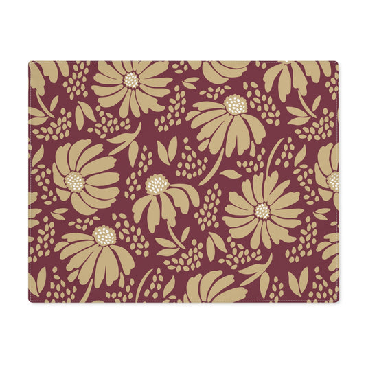 Placemat | Maroon & Gold | Bellis
