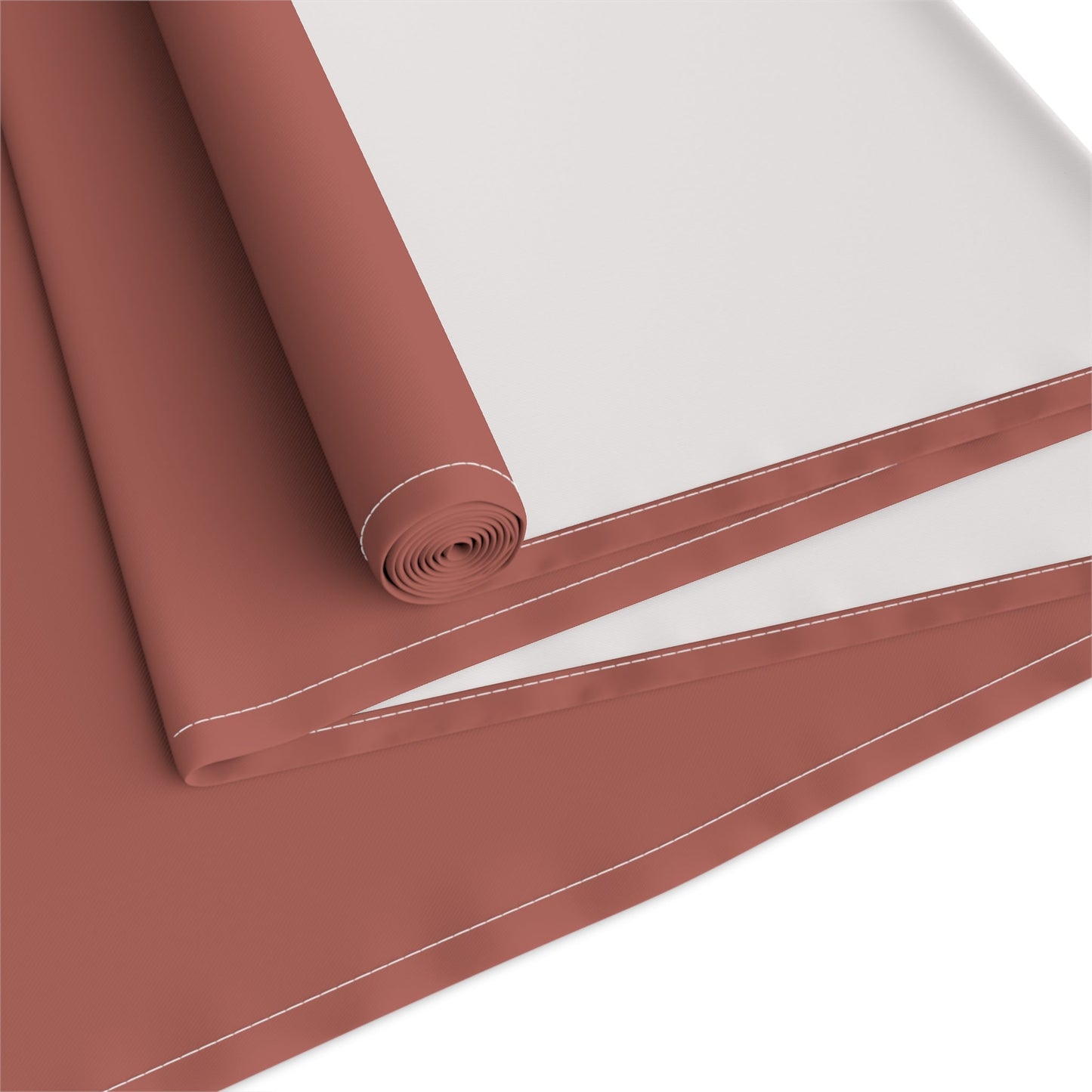 Table Runner | Red & Gray | Dark