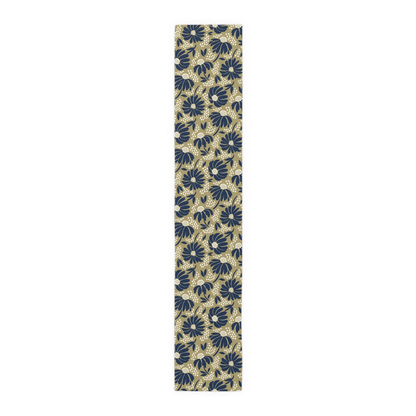 Table Runner | Blue & Gold | Bellis