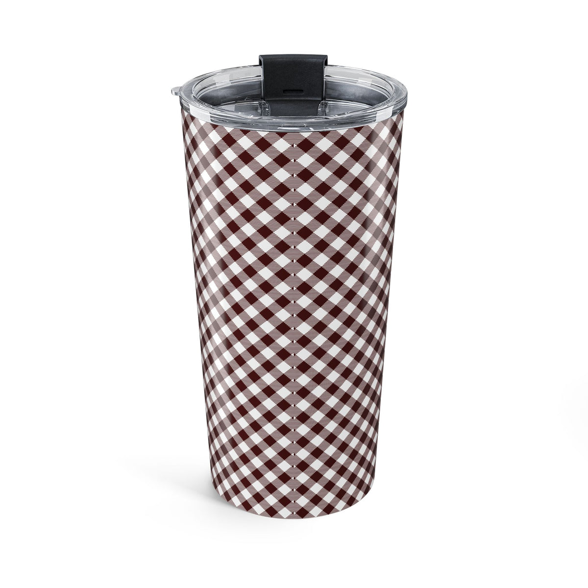Tumbler | College Station, Texas | Gingham