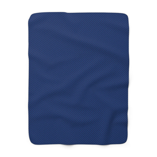 Sherpa Blanket | Durham, North Carolina | Herringbone