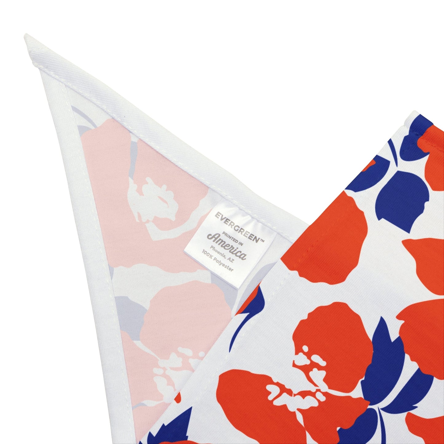 Pet Bandana | Bright Blue & Orange | Poppy