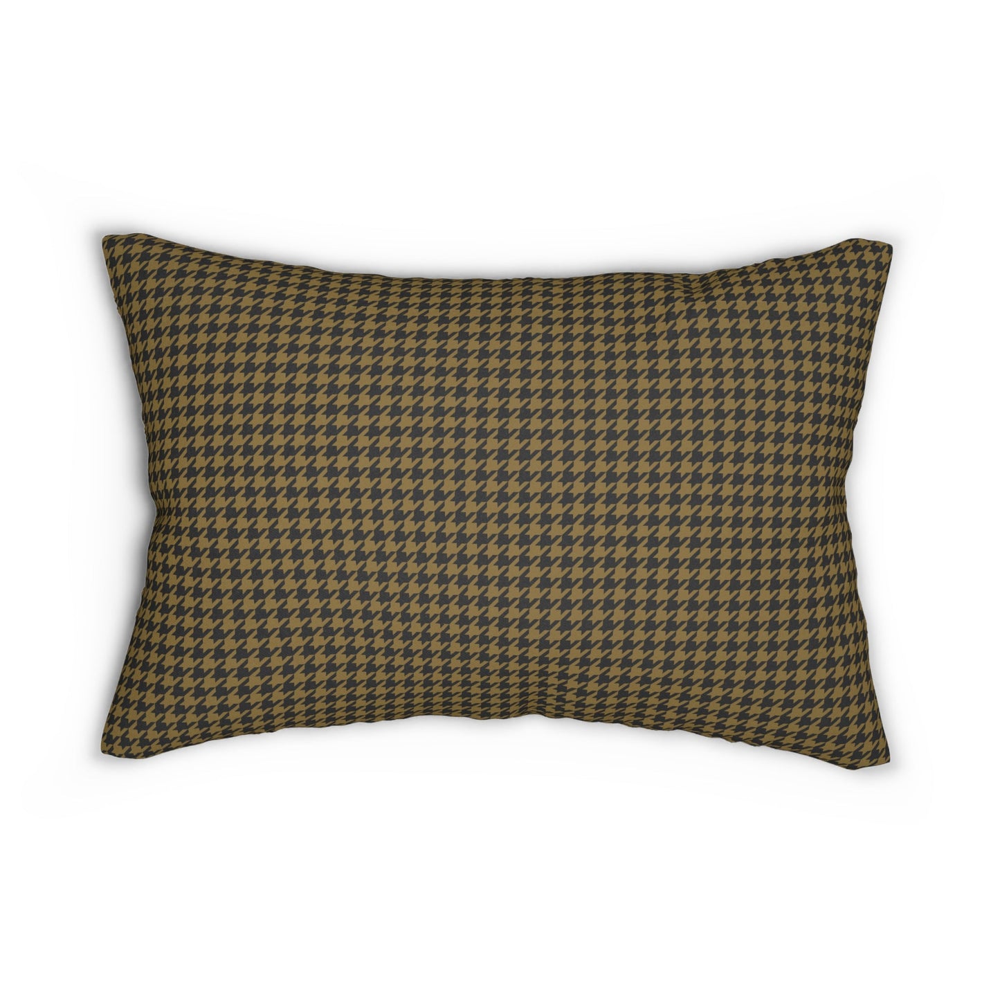 Pillow | Black & Gold | Houndstooth