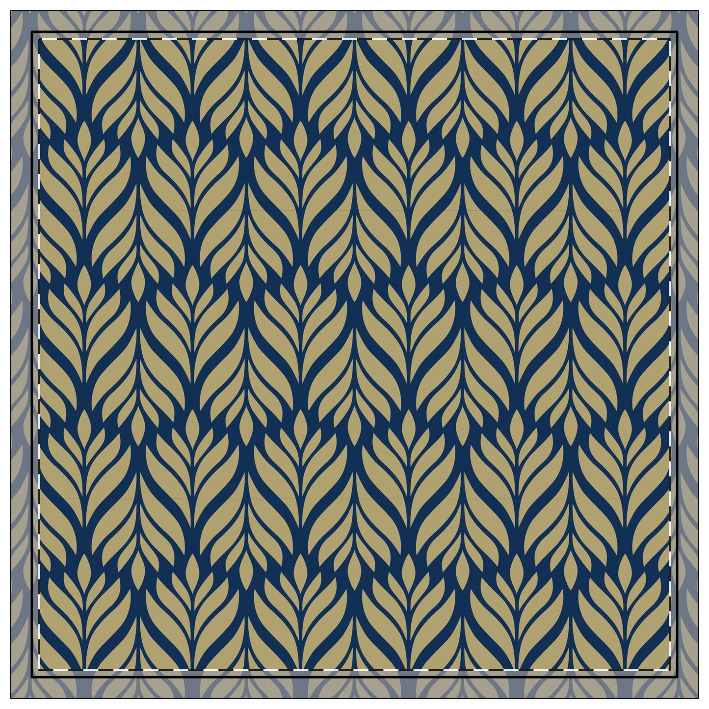 Napkin 4-set | Atlanta, Georgia | Palm