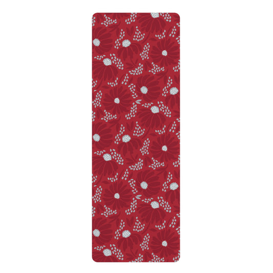 Yoga Mat | Red & Gray | Bellis