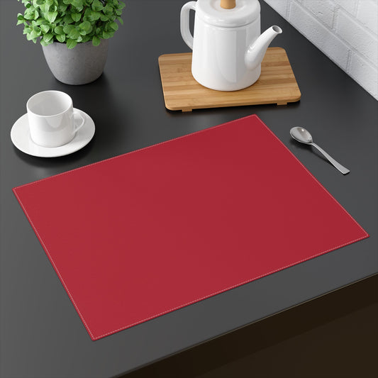 Placemat | Red & Gray | Dark