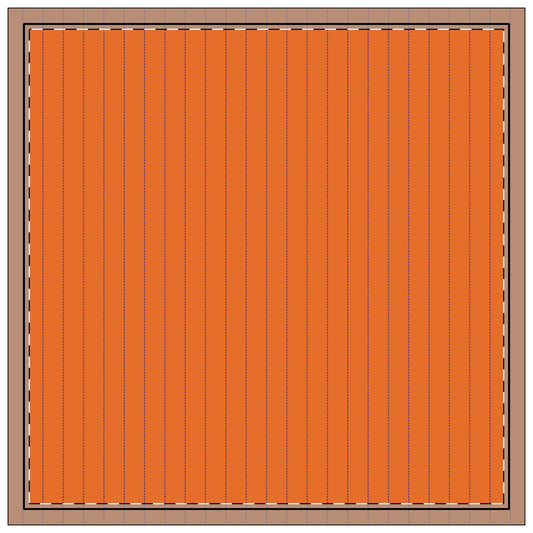 Napkins | Clemson, South Carolina | Pinstripe