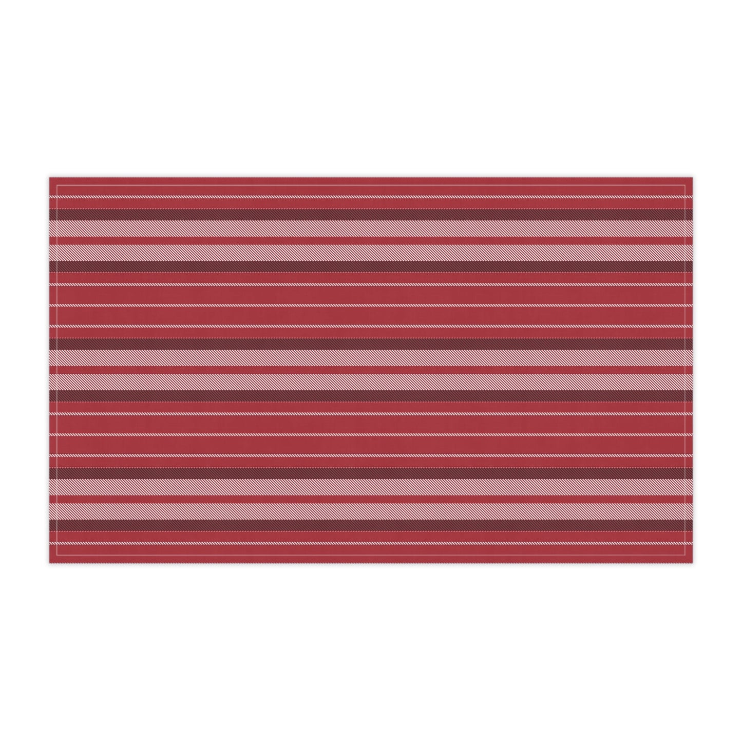 Tea Towels | Red & Black | Stripe