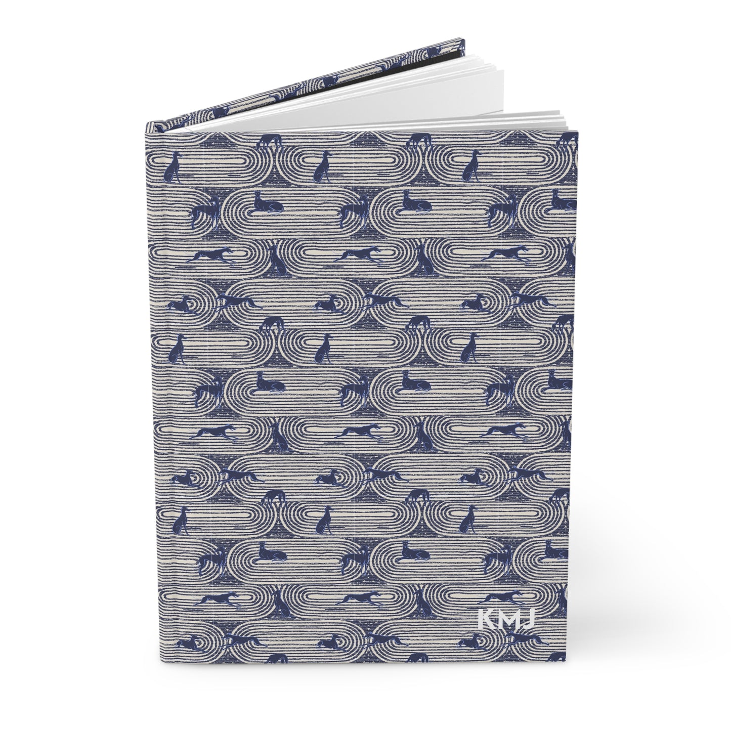 Monogram Journal | Greyhounds | Blue Track