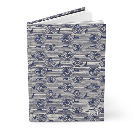 Monogram Journal | Greyhounds | Blue Track