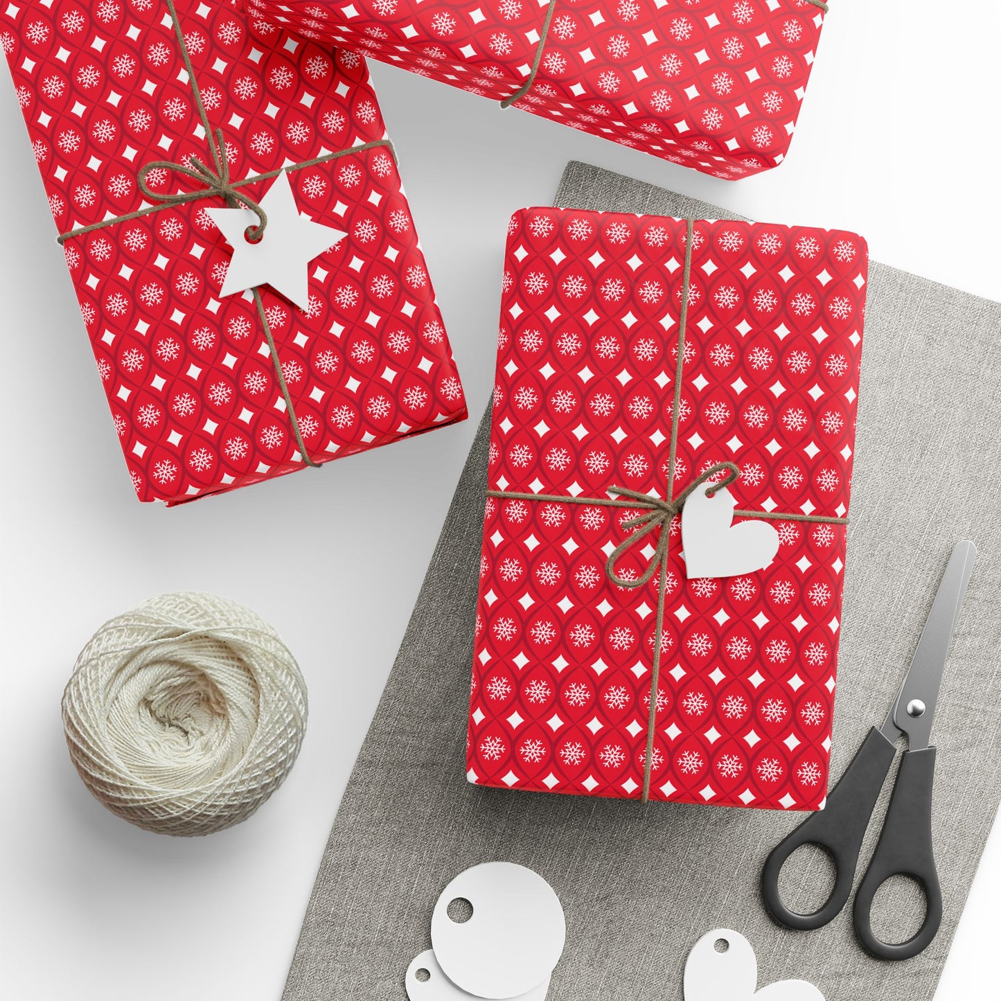 Gift Wrap | Raleigh, North Carolina | Snow