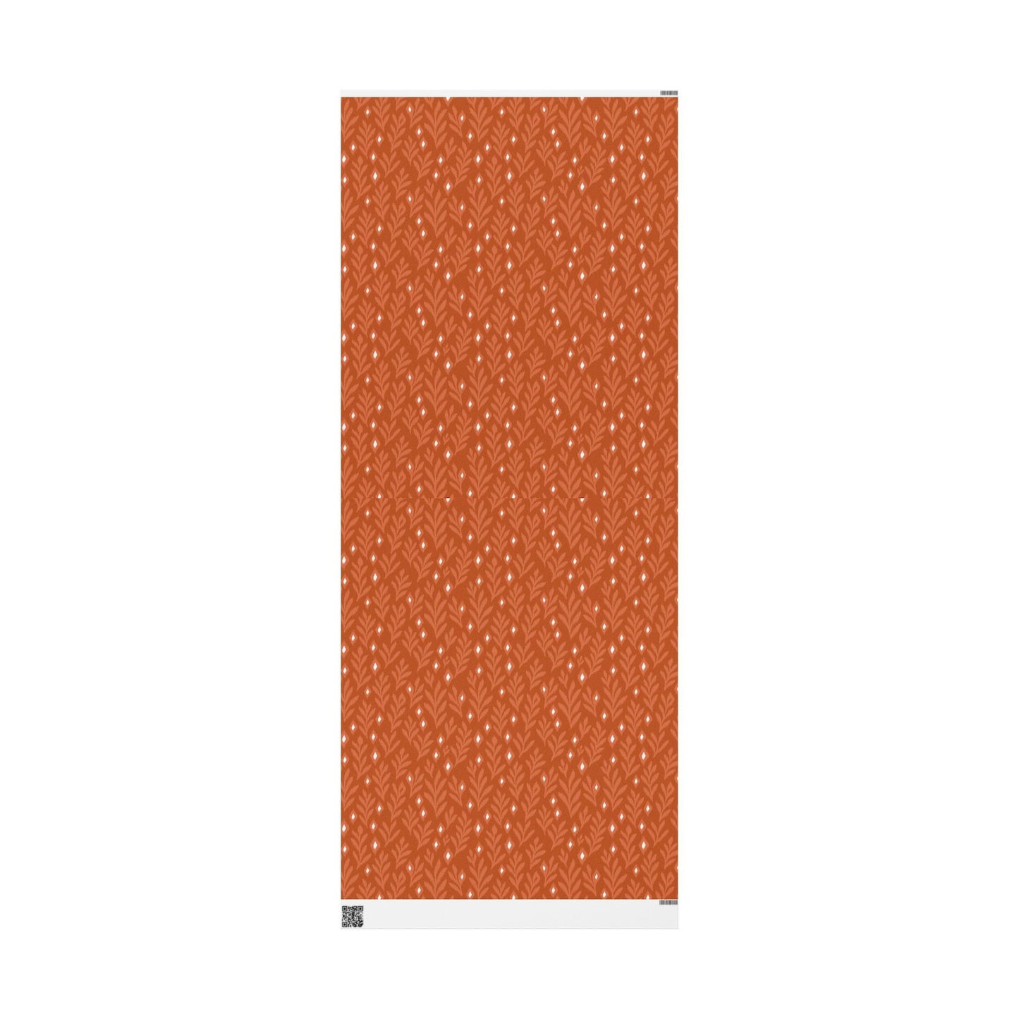 Gift Wrap | Dark Orange & White | Laurel