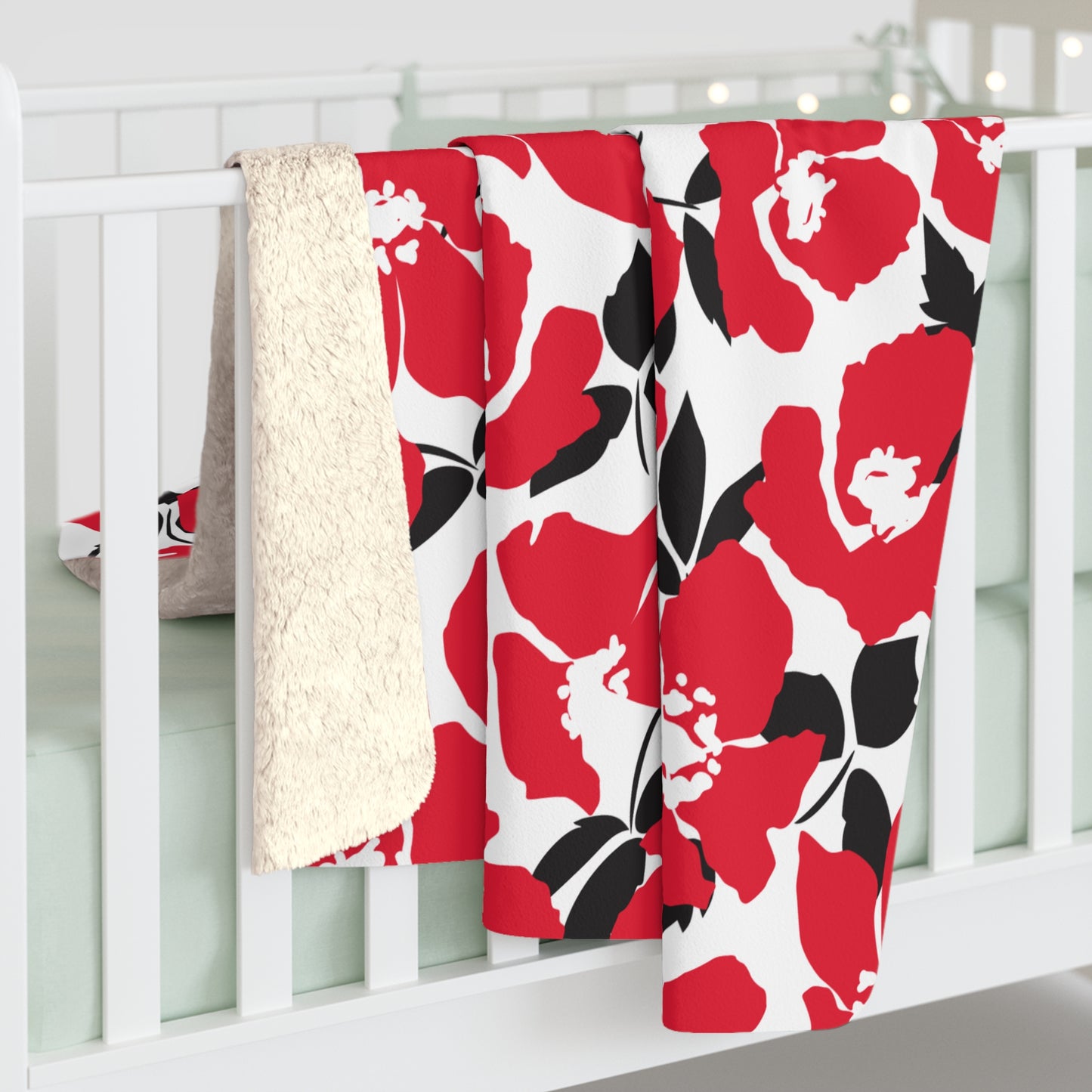 Sherpa Blanket | Raleigh, North Carolina | Poppy