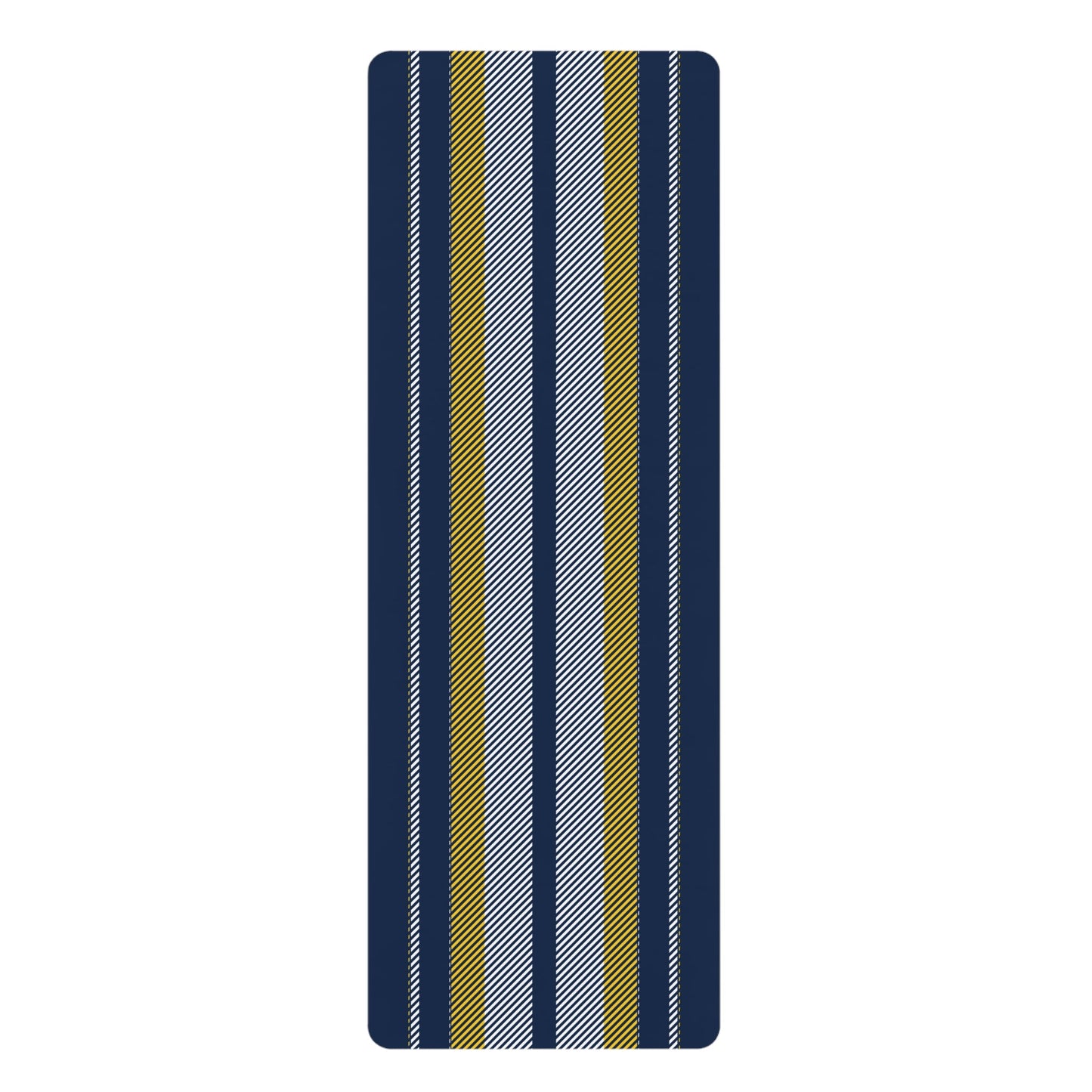 Yoga Mat | Yellow & Blue | Stripe