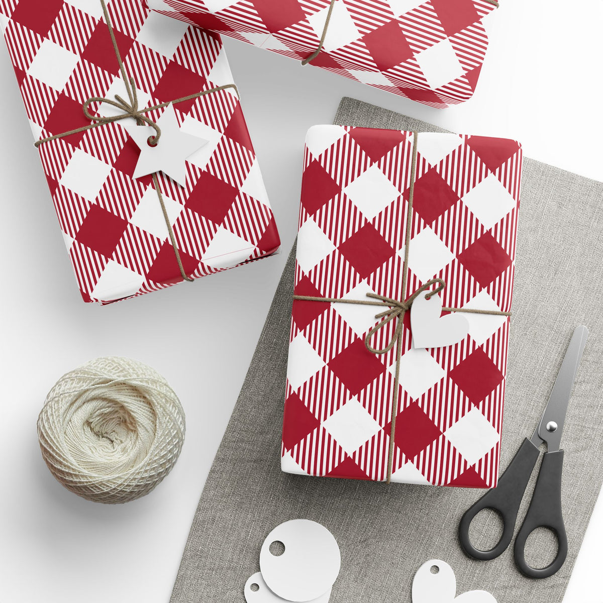 Gift Wrap | Bloomington, Indiana | Gingham