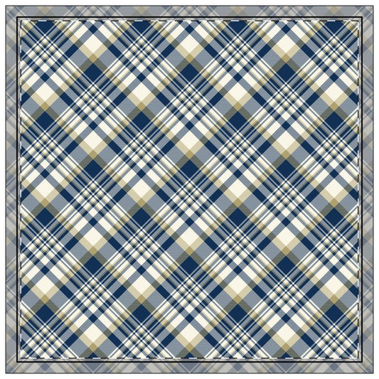 Napkin 4-set | Atlanta, Georgia | Tartan