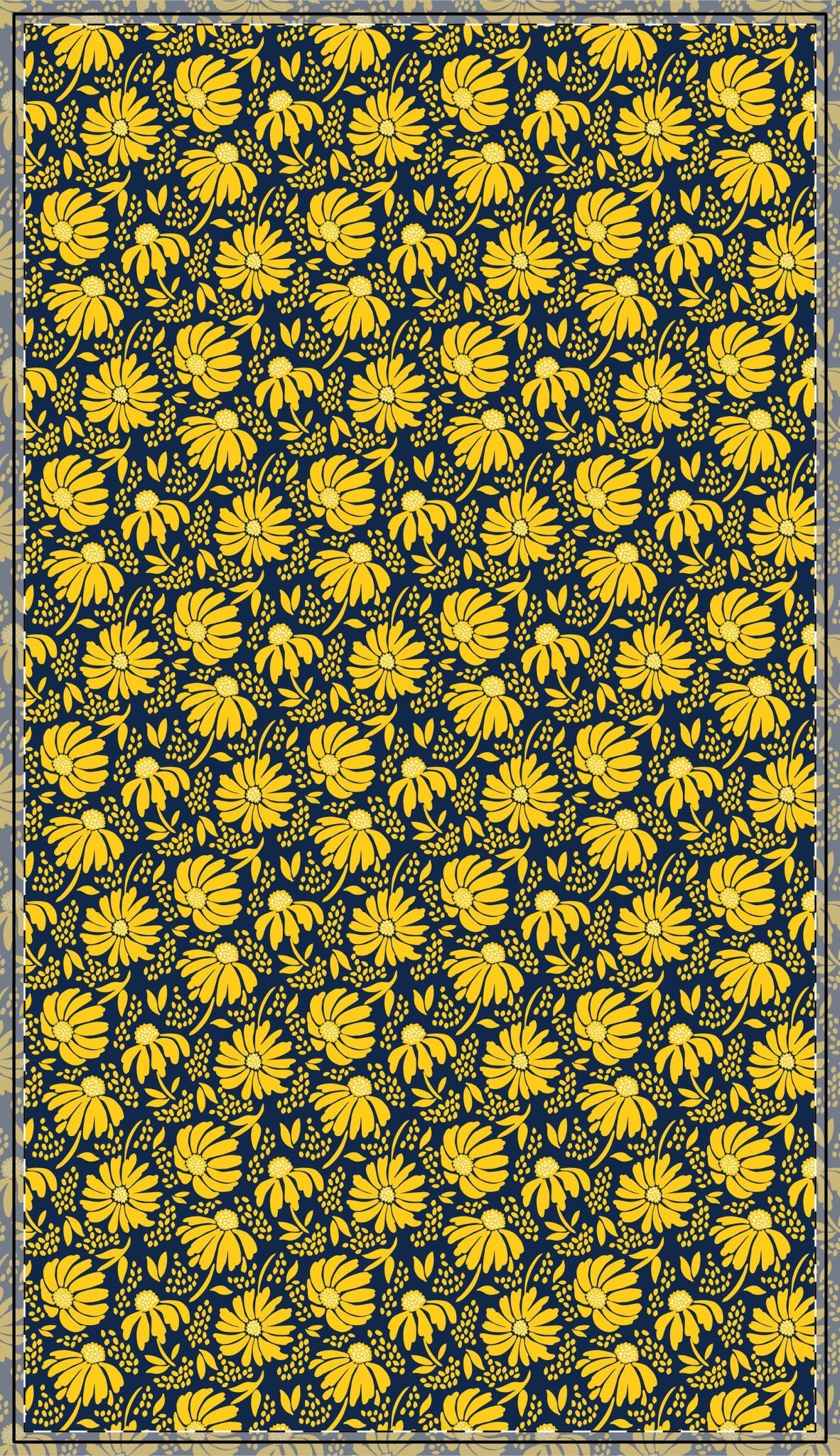 Tablecloth | Yellow & Blue | Bellis