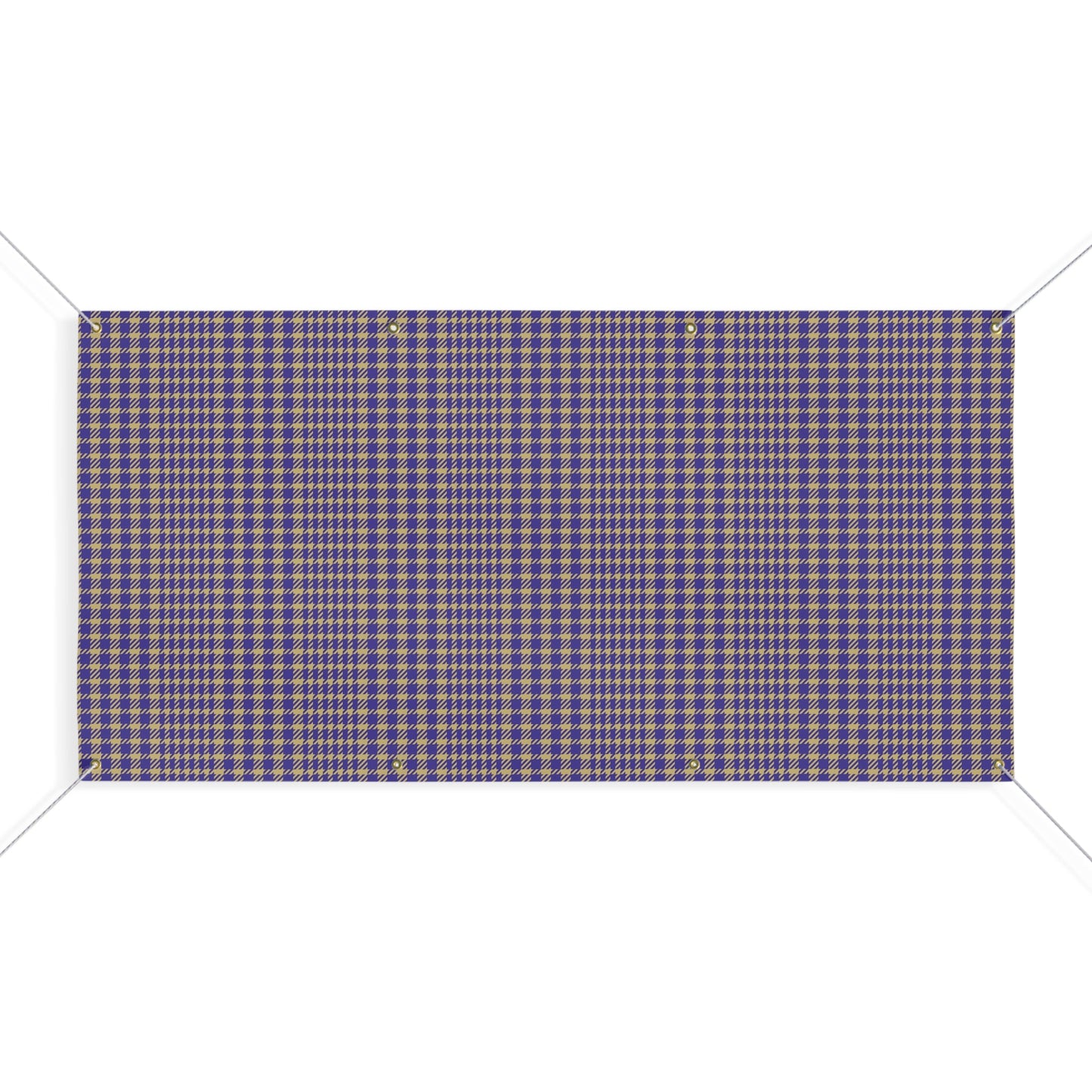Banner | Purple & Gold | Tweed