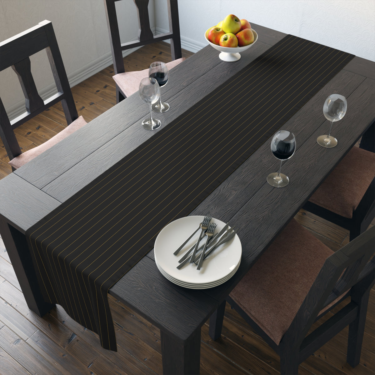 Table Runner | Kennesaw, Georgia | Pinstripe