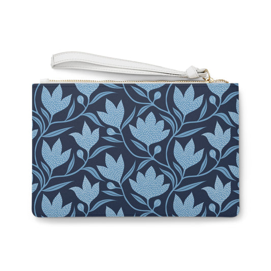 Clutch Bag | Light Blue & White | Magnolia