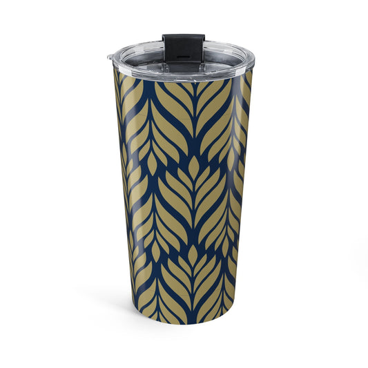 Tumbler | Blue & Gold | Palm