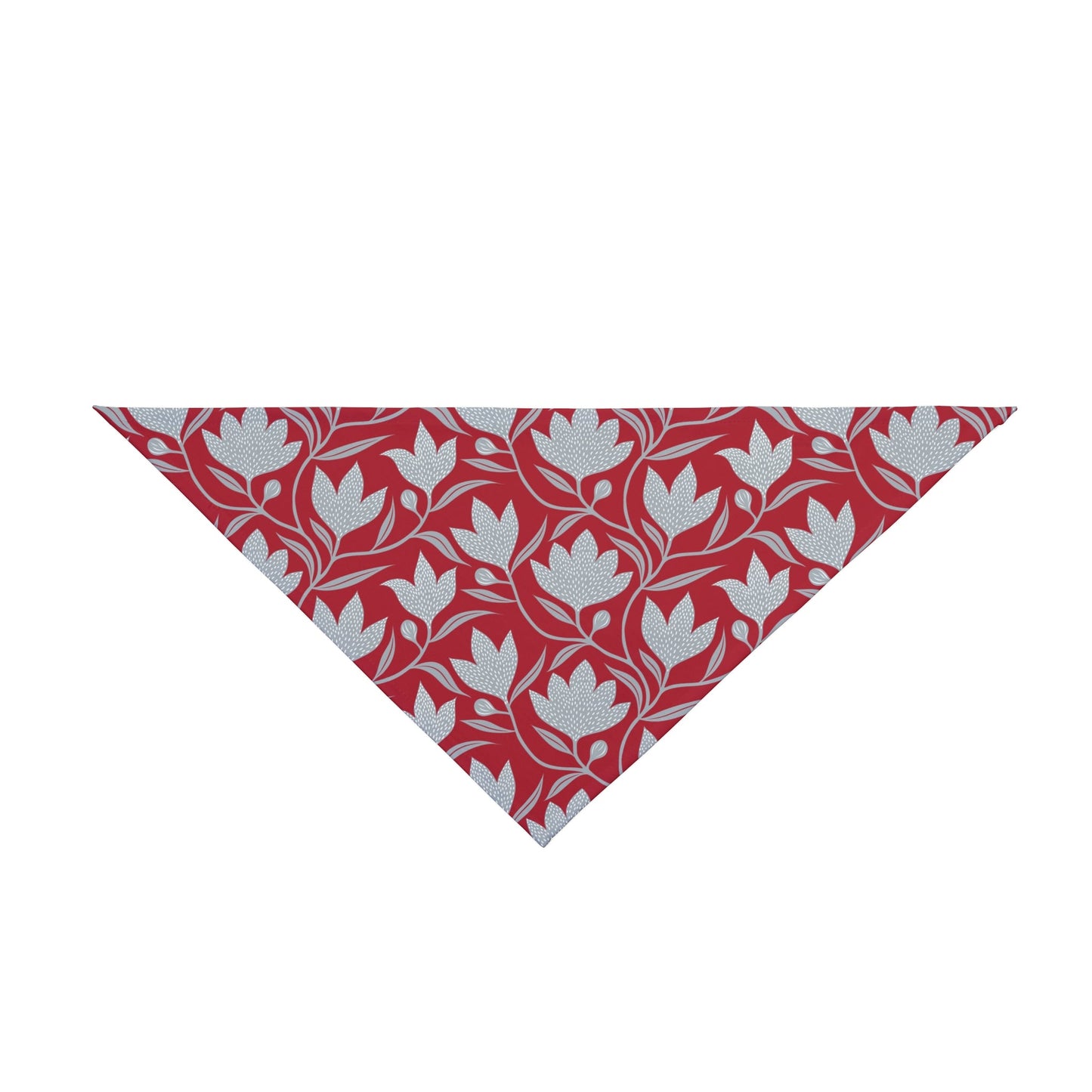 Pet Bandana | Red & Gray | Magnolia