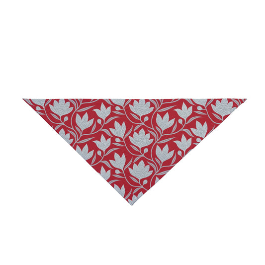 Pet Bandana | Red & Gray | Magnolia