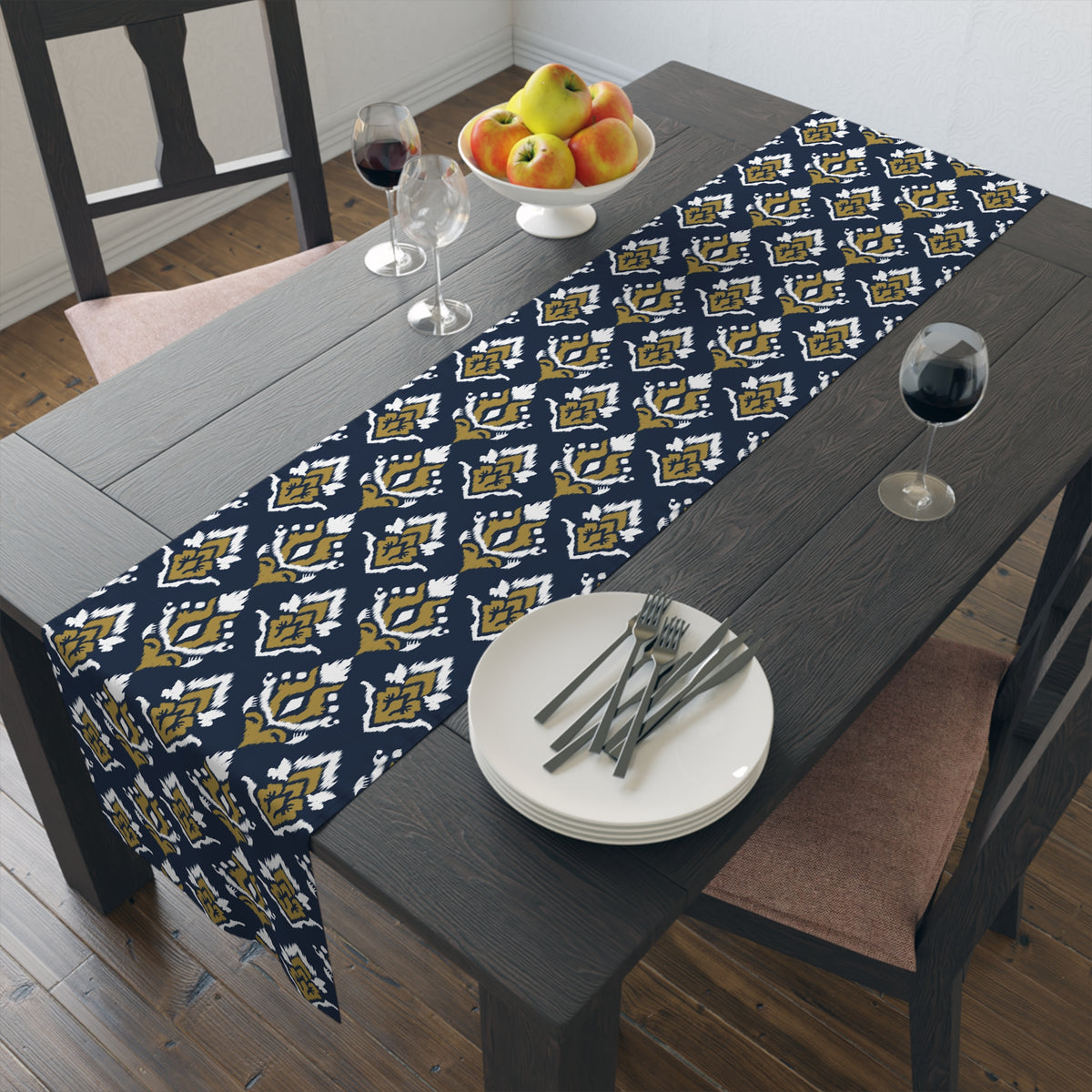 Table Runner | Notre Dame, Indiana | Ikat